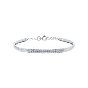 Золотой браслет с бриллиантами природными