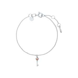 Серебряный браслет с бриллиантами природными