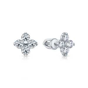 Серьги из белого золота Cold Diamonds