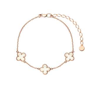 Золотой браслет с перламутром природным