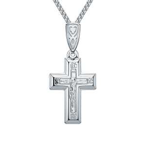 Крестик из серебра 